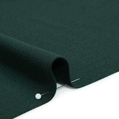 Lightweight Stretch Ponte Knit - Deep Forest - Hesperia Collection Detail