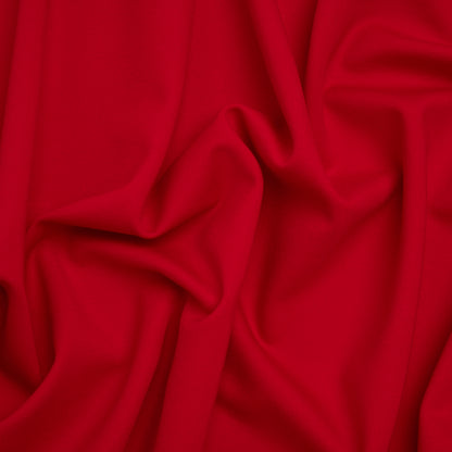Lightweight Stretch Ponte Knit - Red - Hesperia Collection