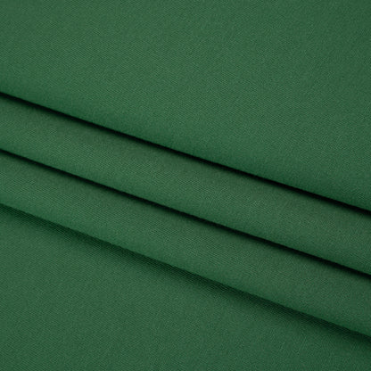 Lightweight Stretch Ponte Knit - Emerald - Hesperia Collection Folded
