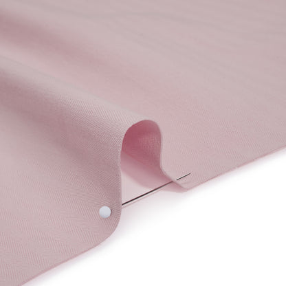 Cotton Herringbone Twill Coutil - Pale Pink - Farrah Collection