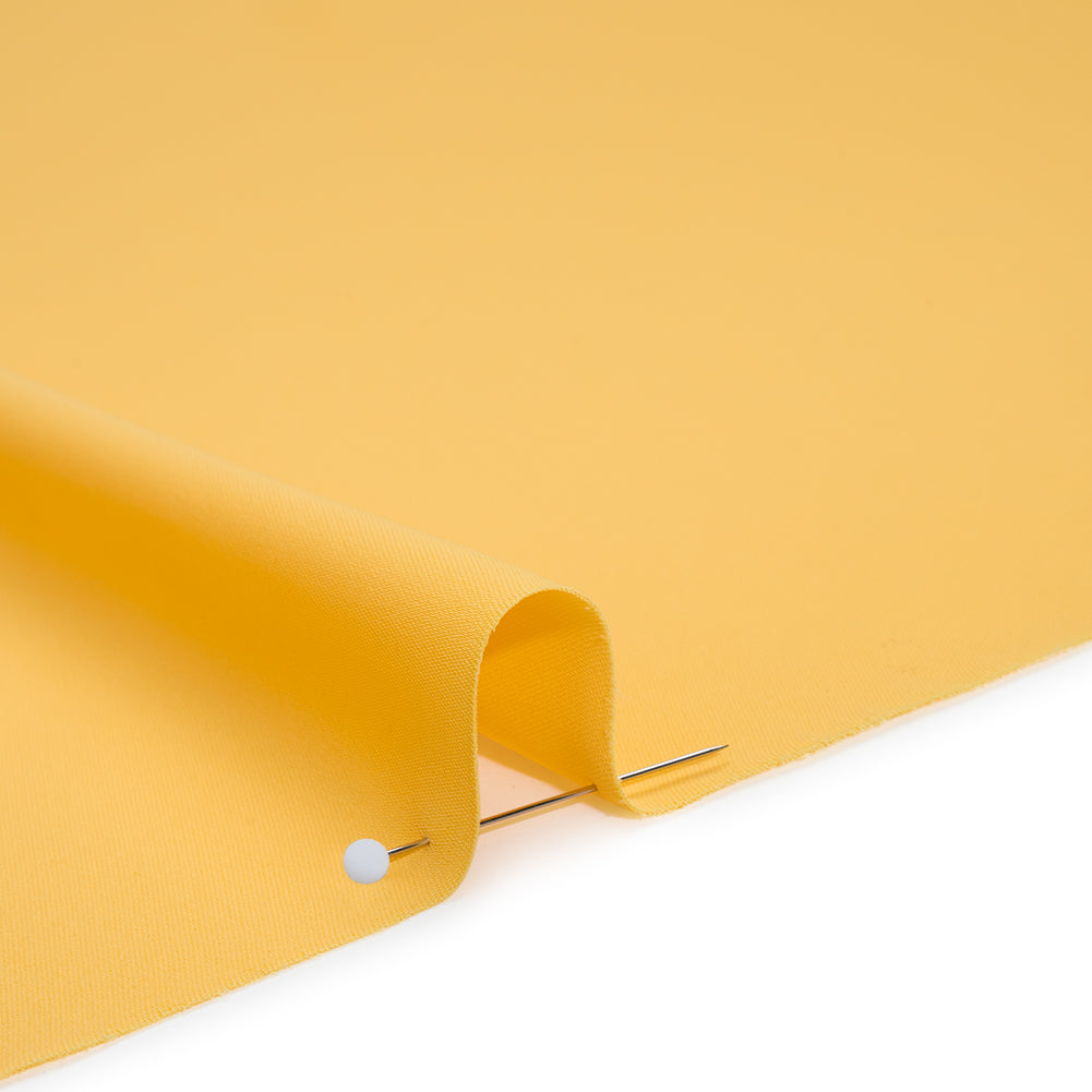 Fluid Recycled Polyester Woven by Max Alexander - Sun Yellow Detail