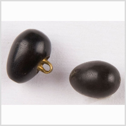 Black Horn Button - 24L/15mm