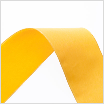 1.375" Maize Nylon Velvet Ribbon Detail