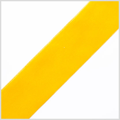1.375" Maize Nylon Velvet Ribbon