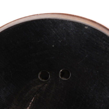 Brown Horn Coat Button - 60L/38mm Detail