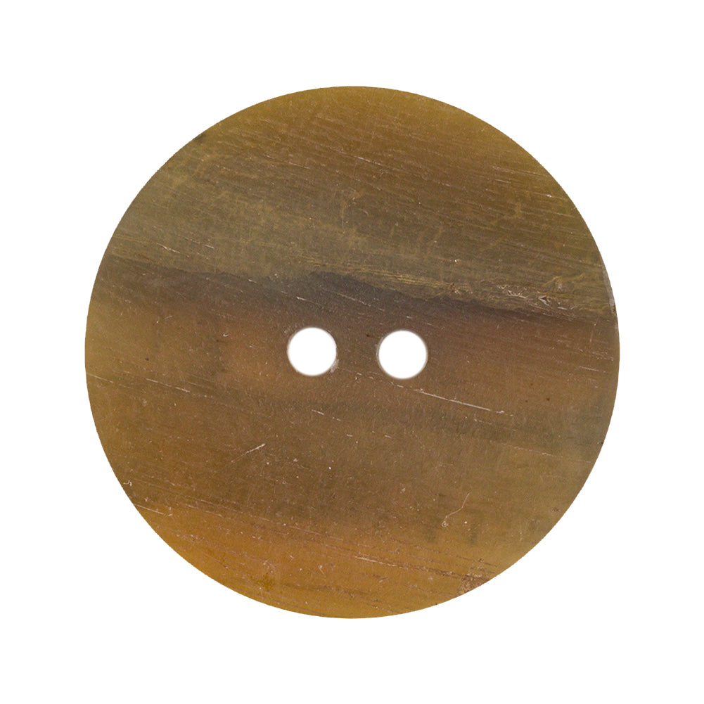 Natural Horn Coat Button - 48L/30.5mm Detail