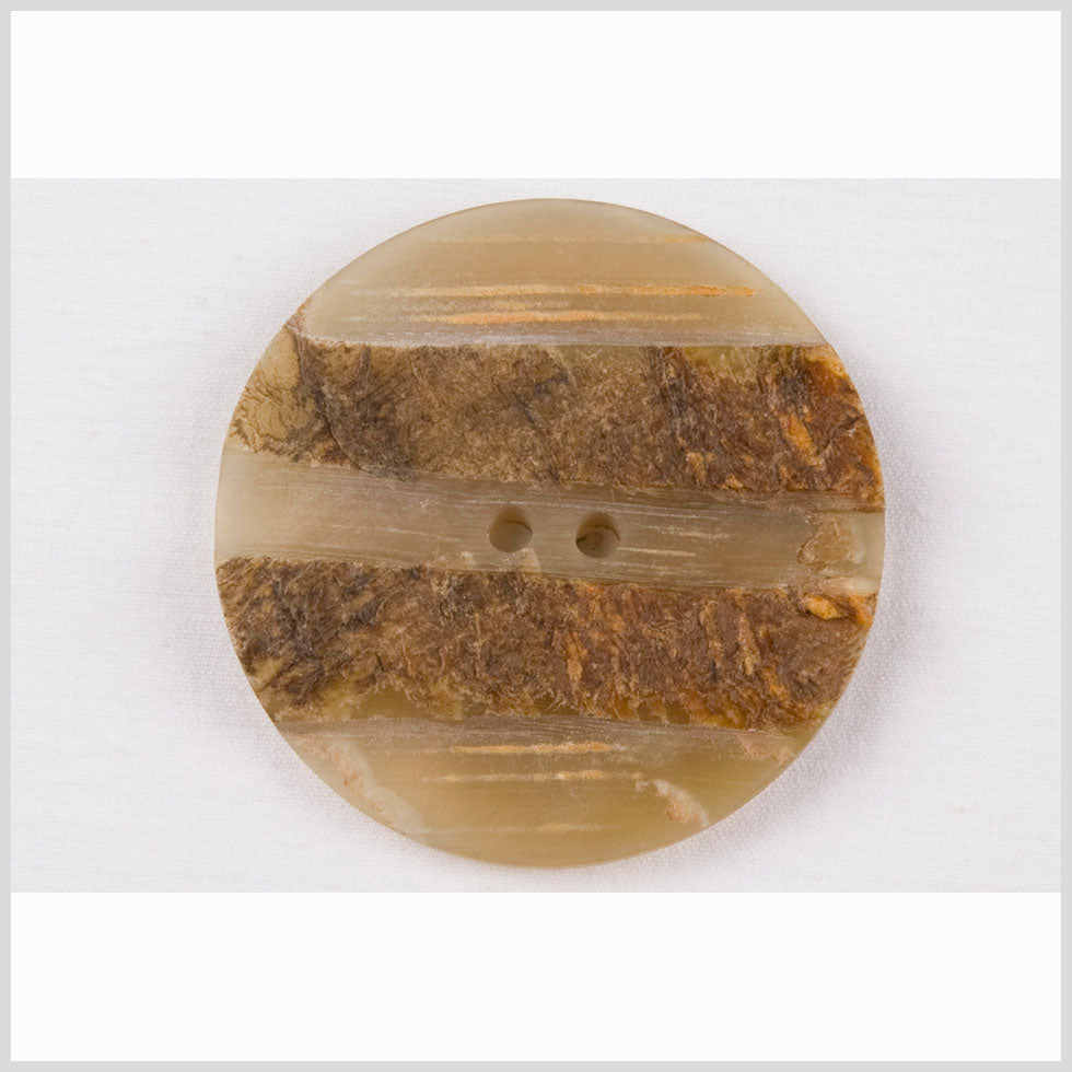 Natural Horn Coat Button - 60L/38mm
