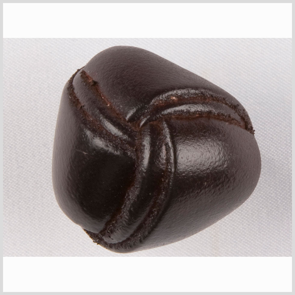 Antique Leather Button - 32L/20mm