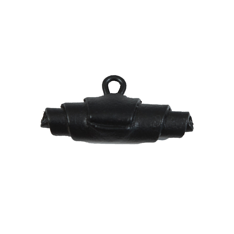 Black Leather Toggle - 60L/38mm Detail