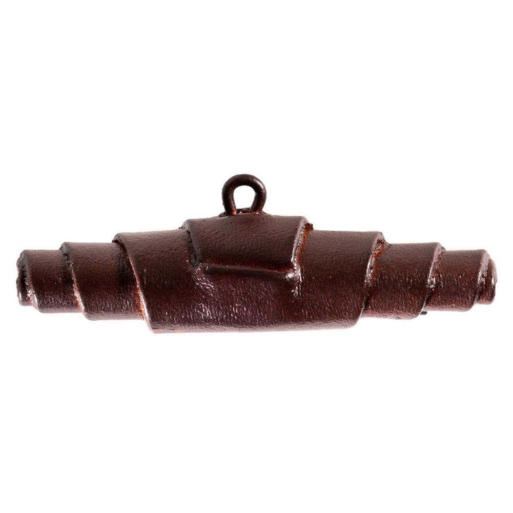 Antique Wrapped Leather Toggle - 98L/63mm