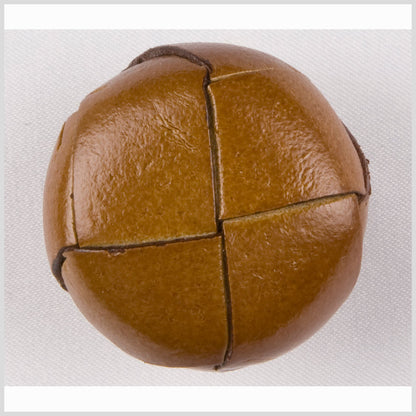 Natural Leather Button - 32L/20mm