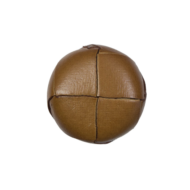 Natural Leather Shank Back Button - 36L/23mm