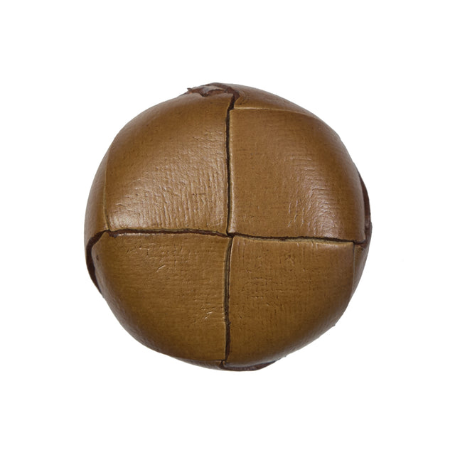 Natural Leather Shank Back Button - 40L/25.5mm