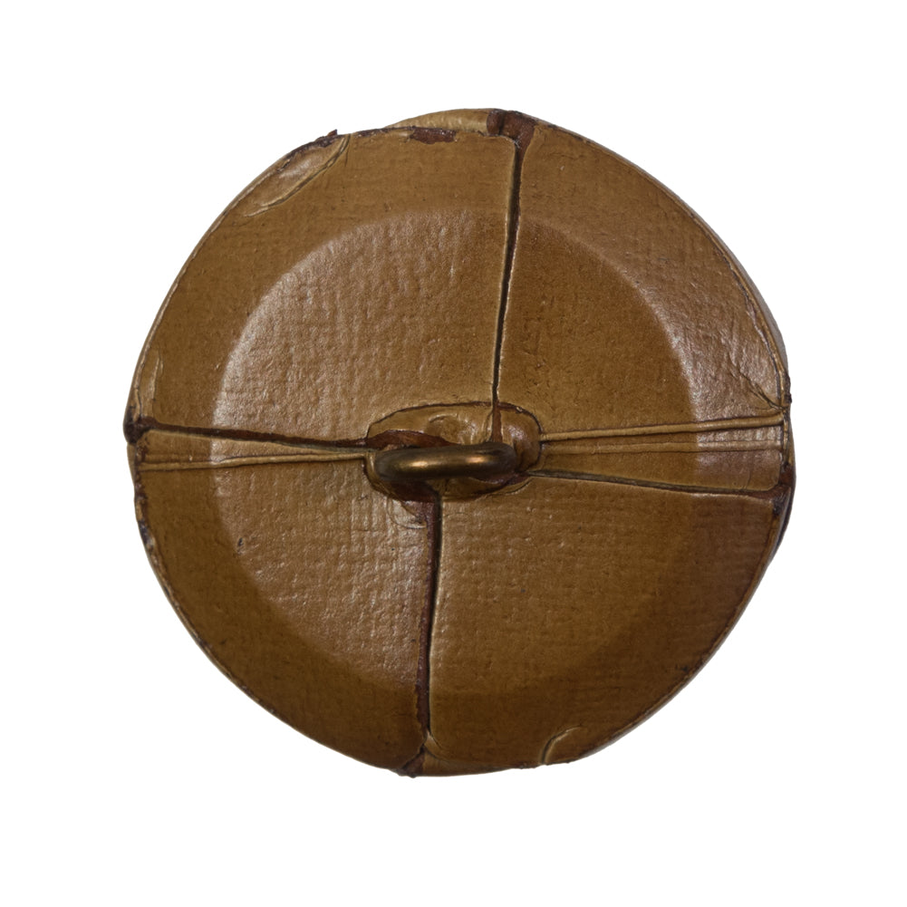Natural Leather Shank Back Button - 45L/29mm Detail
