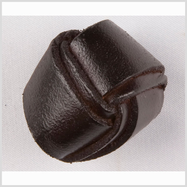 Antique Leather Button - 44L/28mm
