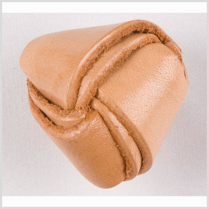 Natural Leather Coat Button - 50L/32mm