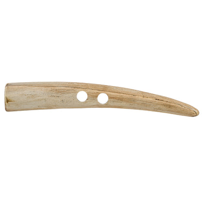 Natural Oversized Horn Toggle - 160L/100mm Full