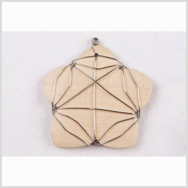 50mm Natural Wood Pendant