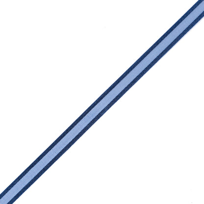 3/8" Navy Sheer Ribbon with Double Faced Satin Edge
