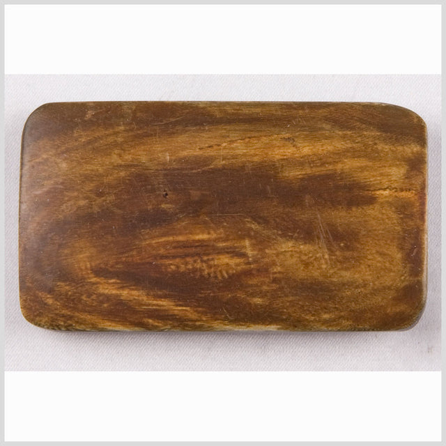 Dark Brown Horn Coat Button - 54L/34mm