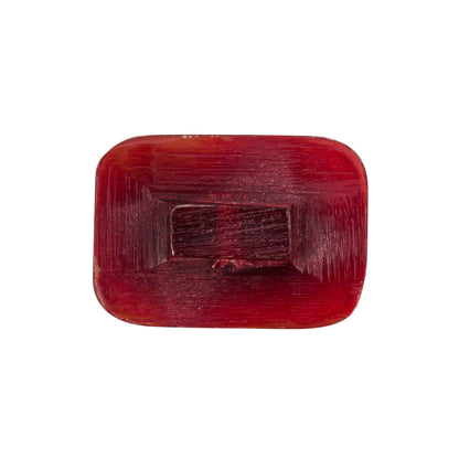 Dark Brown Horn Button - 42L/27mm Detail