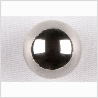 Silver Metal Coat Button - 18L/11.5mm
