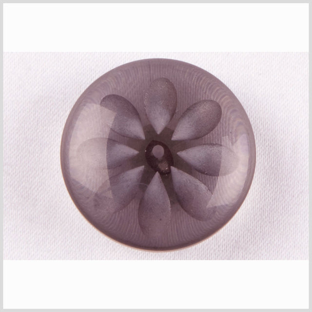 Black Plastic Button - 24L/15mm
