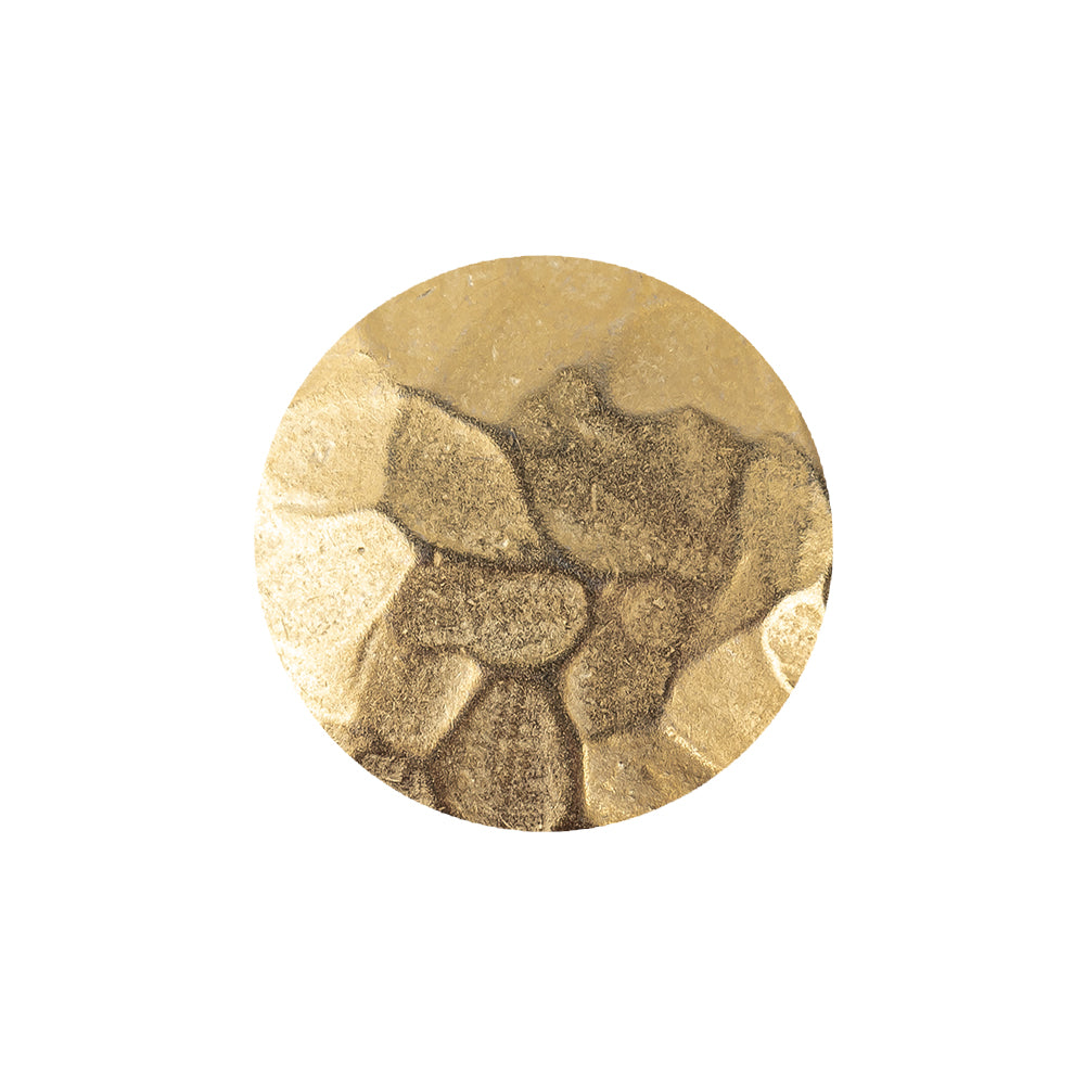 Gold Matte Metal Button - 36L/23mm