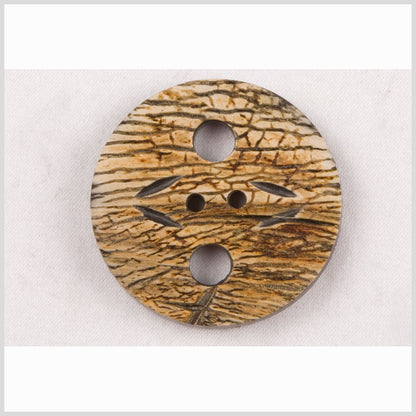 Natural Horn Button - 24L/15mm