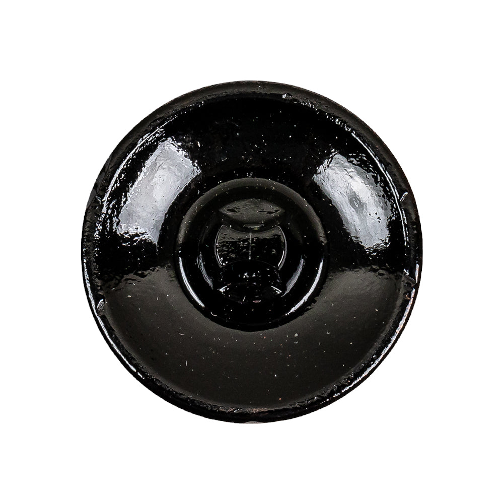 Copper Glass Button - 42L/27mm Detail