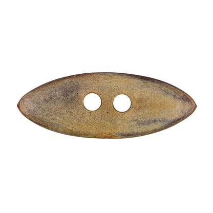 Black/Natural Horn Toggle - 90L/57mm Full
