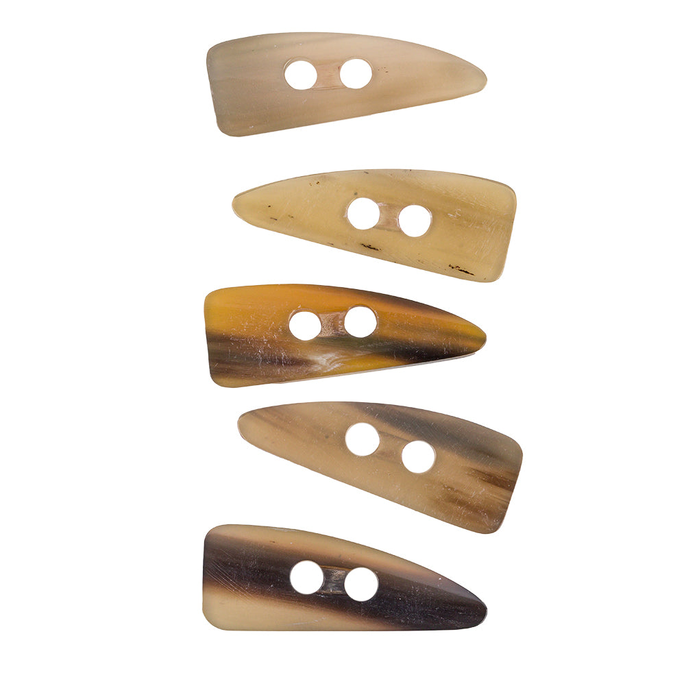 Beige Horn Toggle - 80L/50.8mm Folded