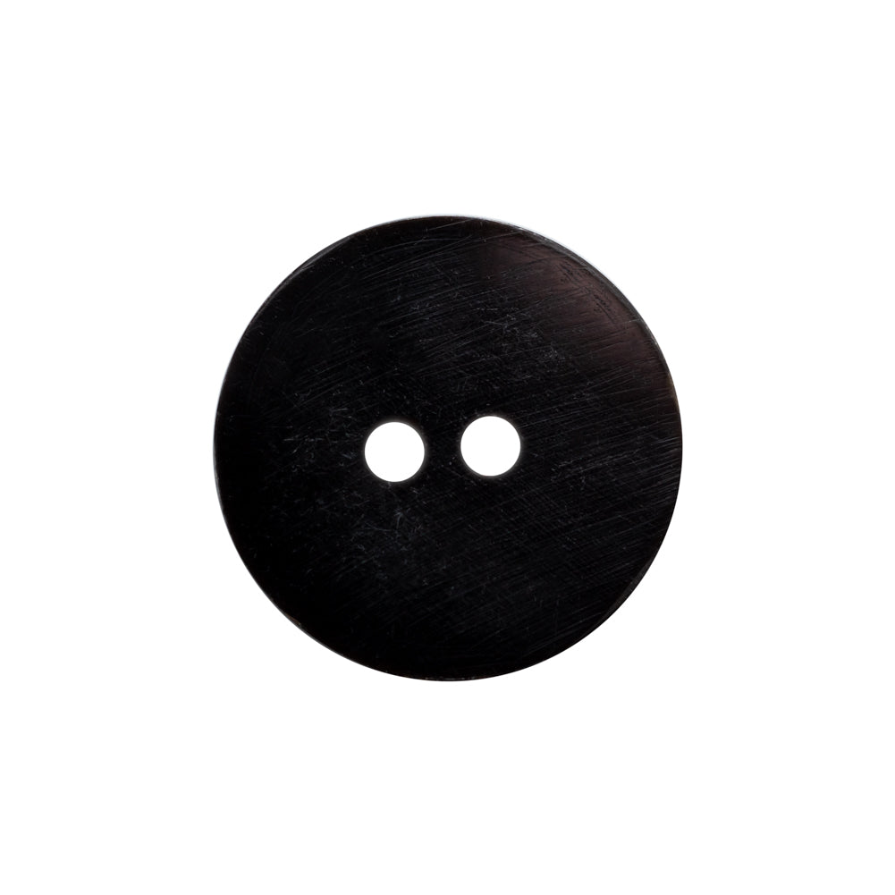Black Horn Button - 36L/23mm Detail