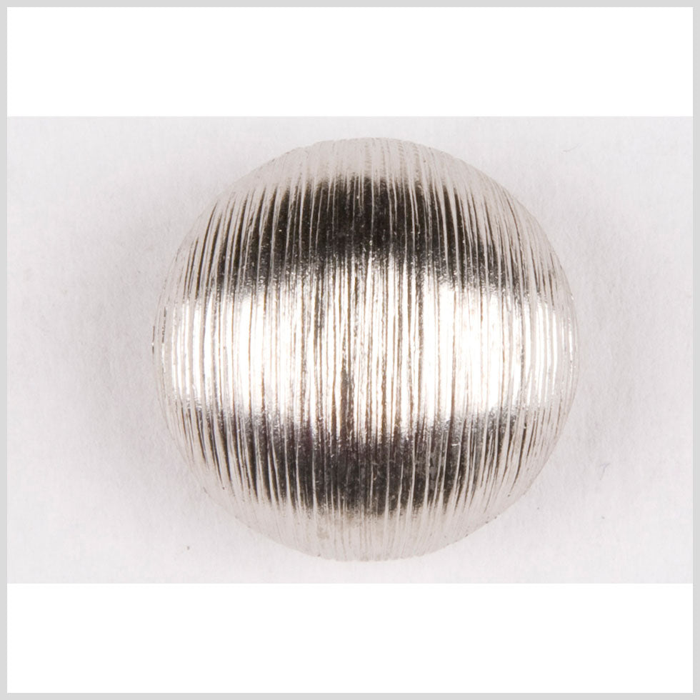 Nickel Metal Coat Button - 24L/15mm