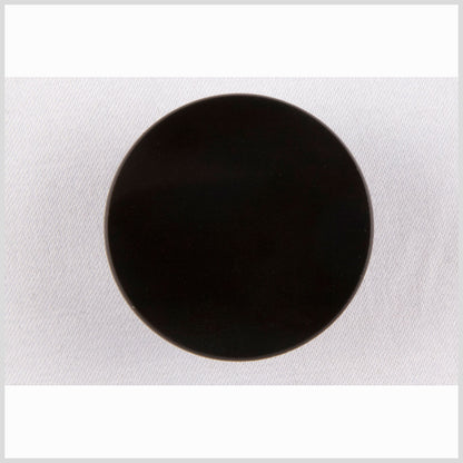 Black Glass Button - 36L/23mm
