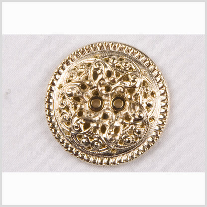 Ice Gold Metal Button - 28L/18mm