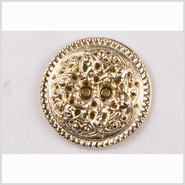 Ice Gold Metal Button - 28L/18mm
