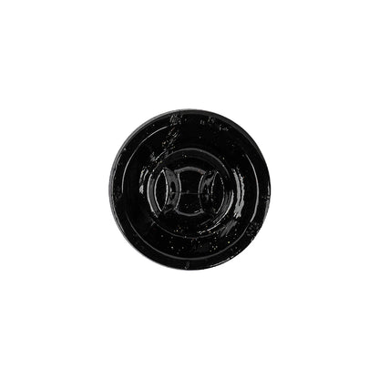 Black/Platinum Glass Button - 28L/18mm Detail