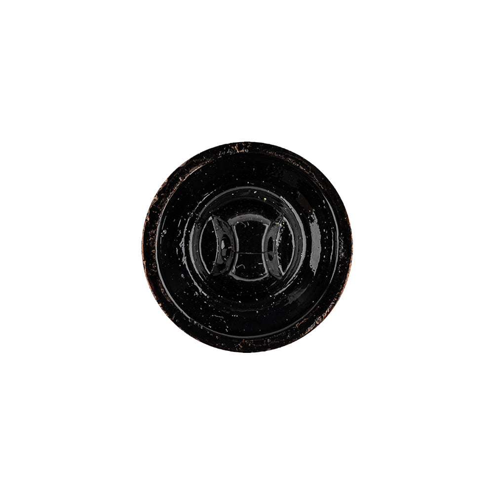 Copper Glass Button - 28L/18mm Detail