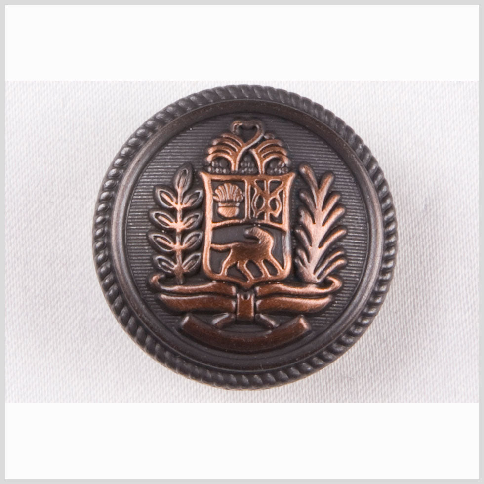 Copper and Brass Metal Blazer Button - 32L/20mm