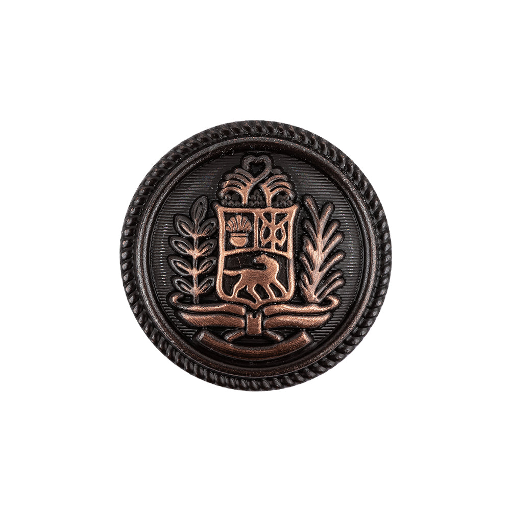 Copper and Brass Metal Coat Button - 36L/23mm