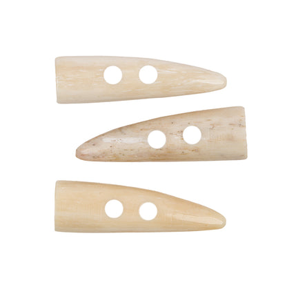 Natural Horn Toggle - 80L/50.8mm Folded
