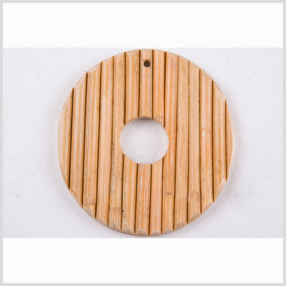 79mm x 80mm Natural Wood Pendant