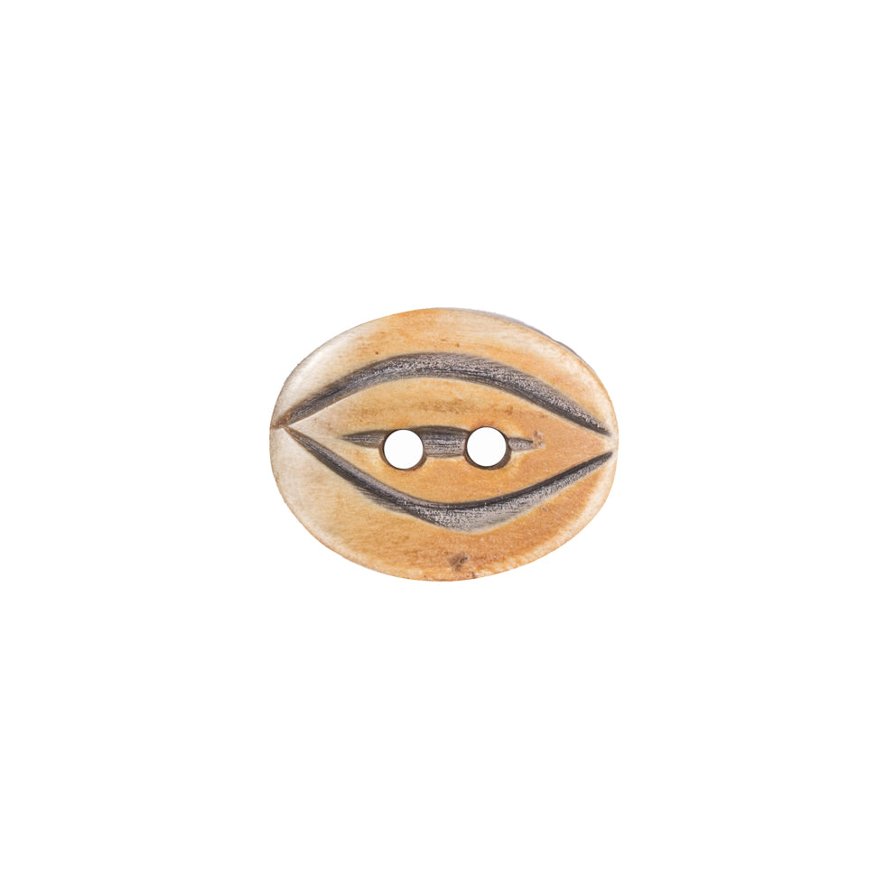 Oval Horn Button - 32L/20mm