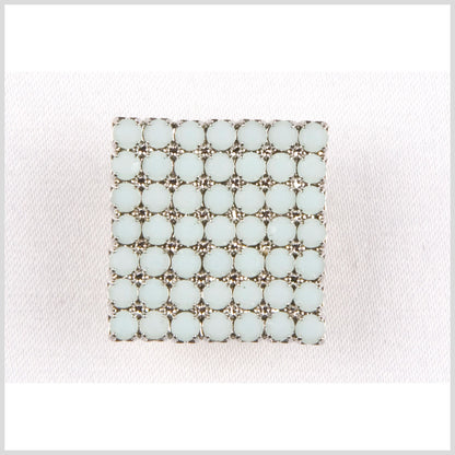 Swarovski Rho Mint Alabaster Shank Back Button - 40L/25.5mm
