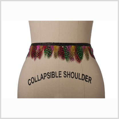 Multicolor Guinea Fringe Full