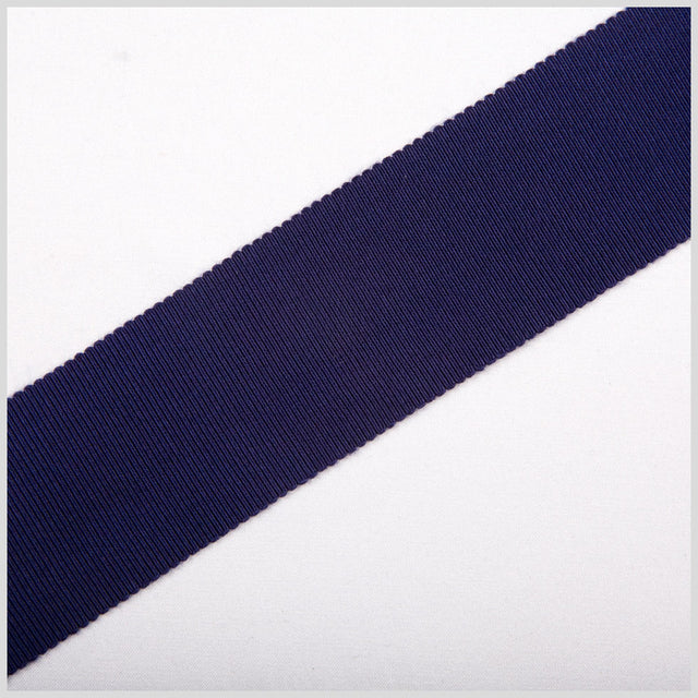 3.75" Deep Plum Double Face French Satin Ribbon