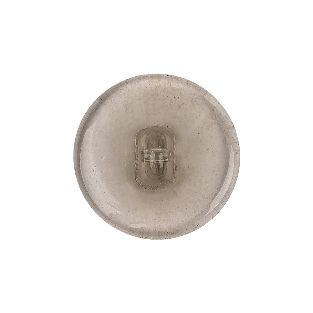 Clear Green Glass Button - 36L/23mm Detail