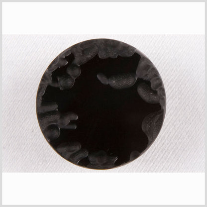 Black/Matte Matte Glass Button - 18L/11.5mm