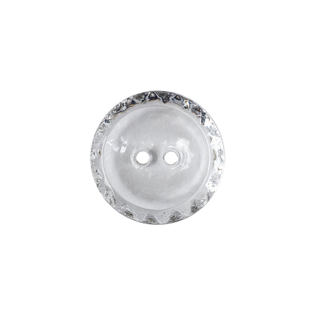 Crystal Glass Button - 28L/18mm